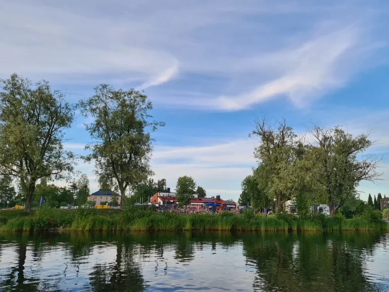 Ilosaari in Joensuu in Nordkarelien
