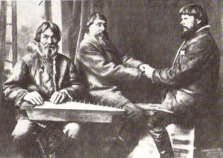 Runensänger mit Kantele