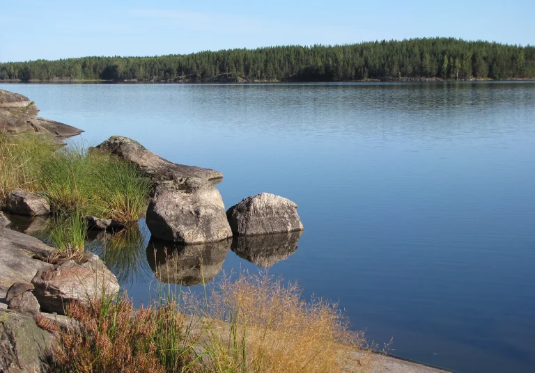 Felsiges Ufer am Saimaa